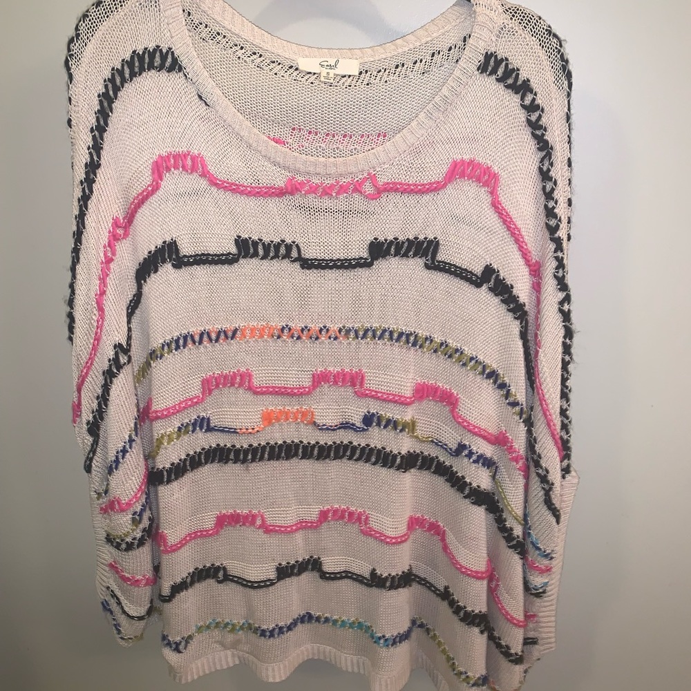 Easel LA brand handwoven top